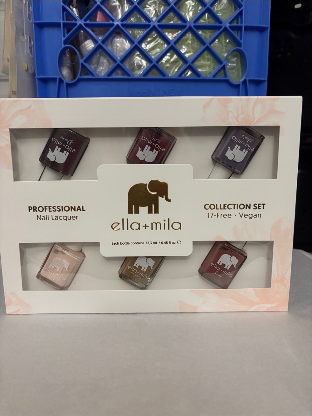 Professional Nail Lacquer Collection Set - Neutral & Mauve Shades
